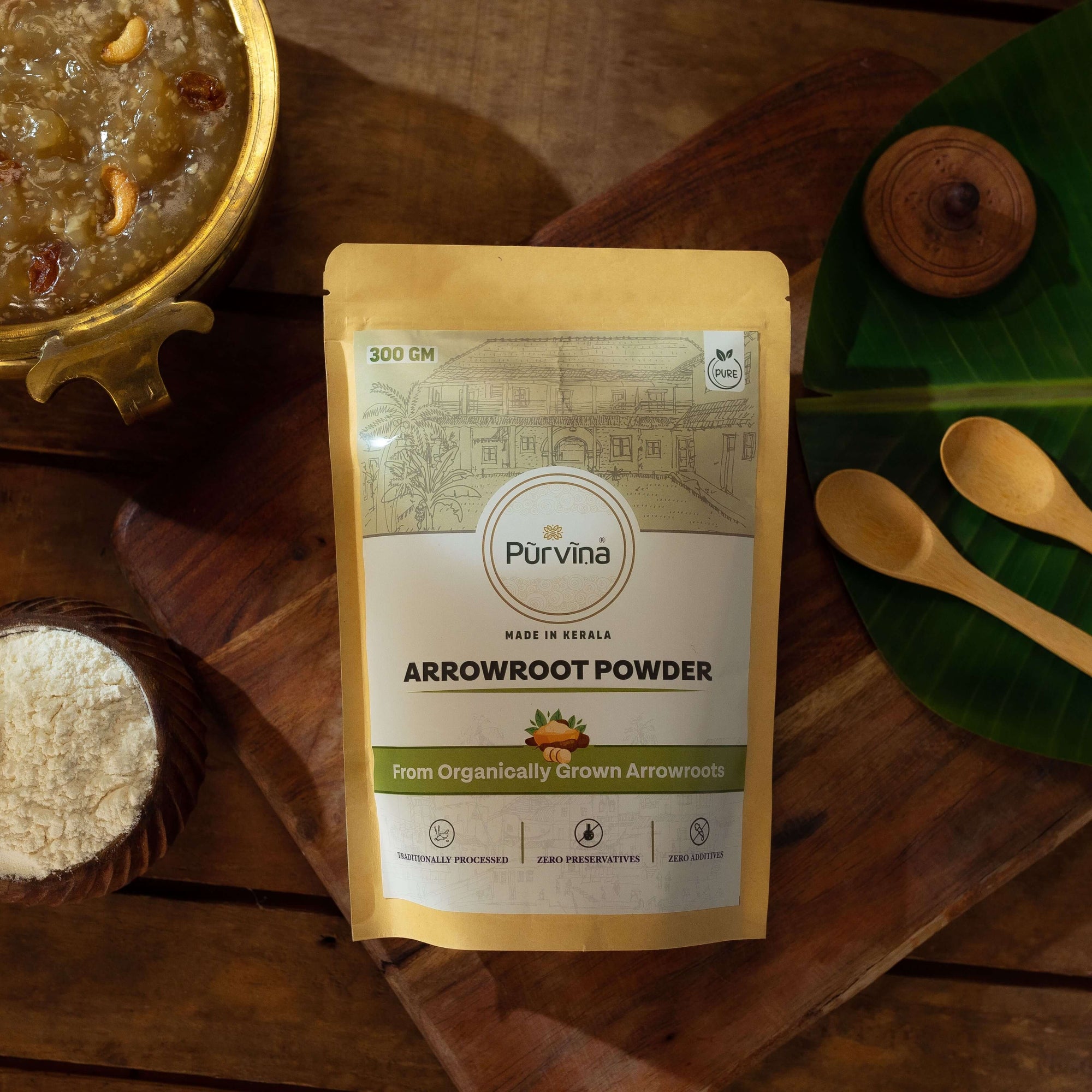 Arrowroot Powder - Koova Podi