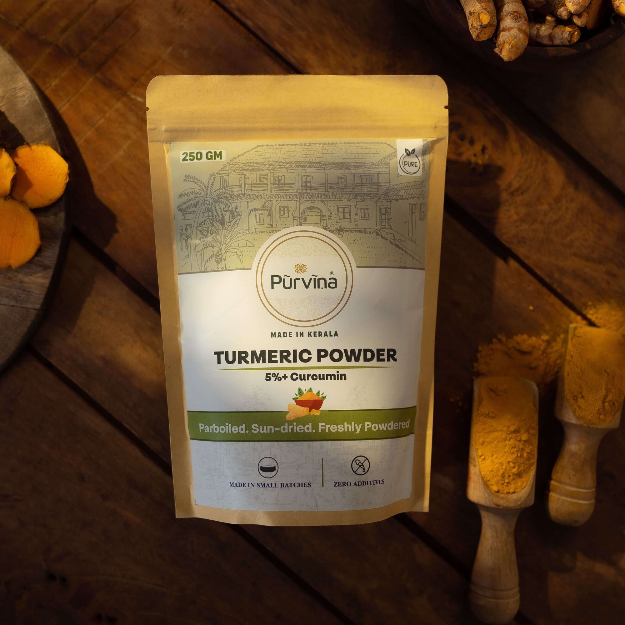 Turmeric Powder with 5%+ Curcumin