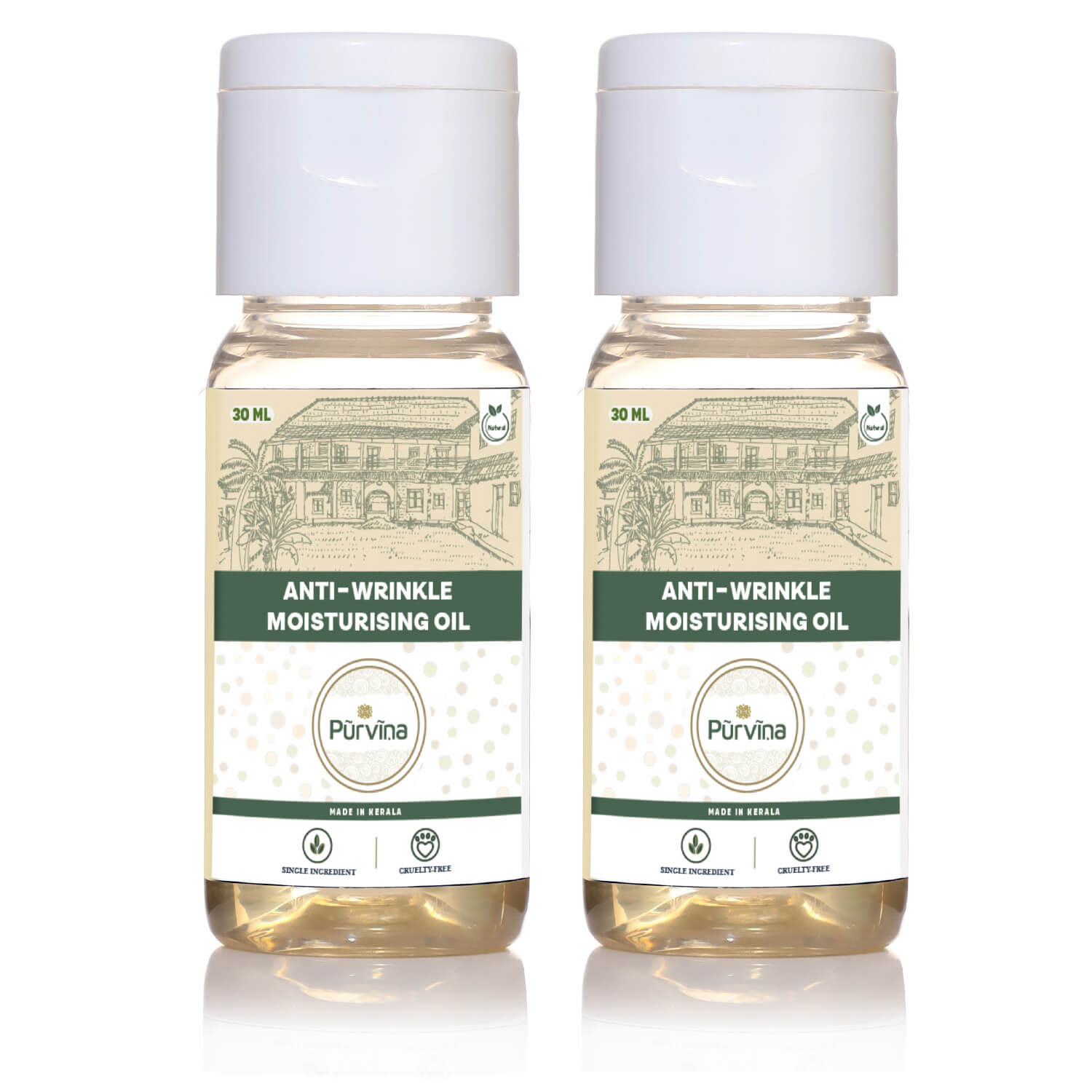 Pūrvīṇa Anti-Wrinkle Moisturising Oil - Ventha Velichenna