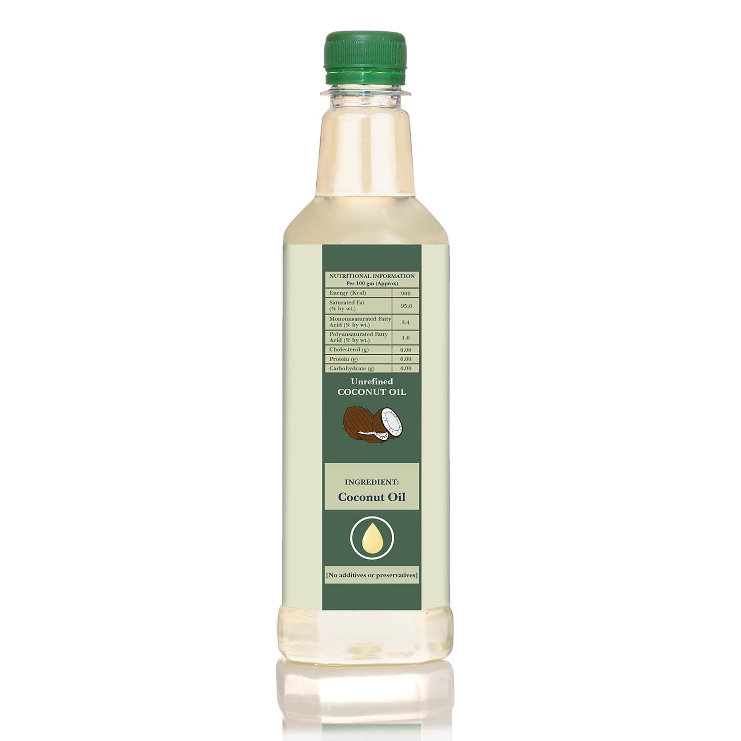 Pūrvīṇa Unrefined Coconut Oil for Everyday Cooking