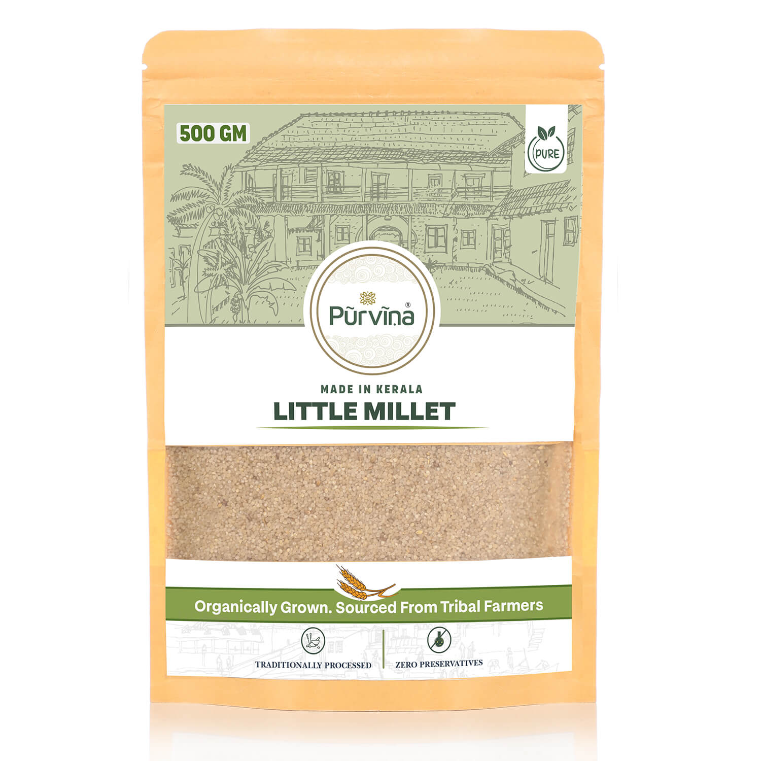 Pūrvīṇa Organically-Grown Little Millet