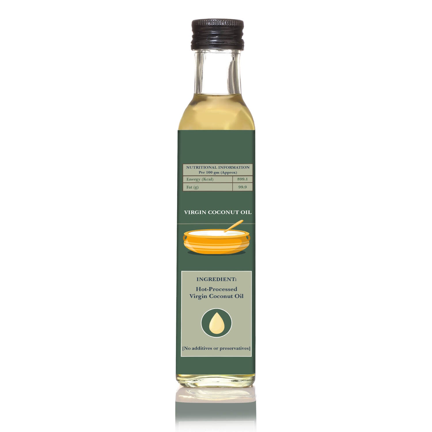Pūrvīṇa Pure Hot Processed Virgin Coconut Oil - Ventha Velichenna